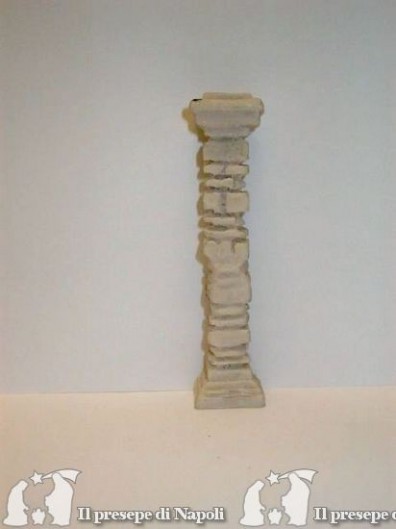 Pilastro piccolo di resina H cm 13,5