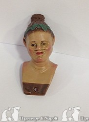 donna con nastro -(testa colorata)