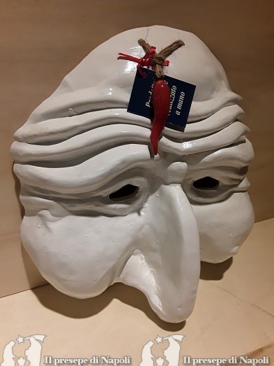 maschera gigante bianca