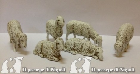 Kit di pecore 6 pezzi