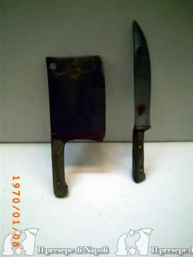 Kit mannaia + coltello